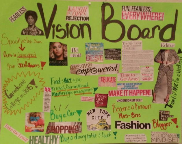 My 2015 Vision Board